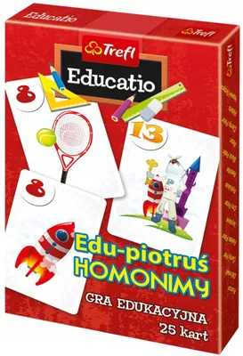 Zdjęcie produktu dla Karty Edu Piotruś - Homonimy TREFL