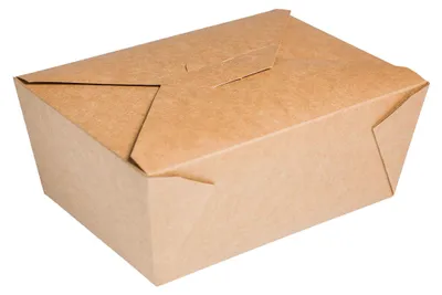 Image de Elzusha - Boîtes de transport pour aliments, 50 pièces, en papier kraft