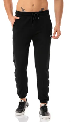 Produktbild von Red Bridge Herren Jogginghose Button Up Schwarz M