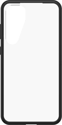 Produktbild von OtterBox React Hülle für Samsung Galaxy S24+ Smartphone - Transparent/Schwarz - Sturzsicher, Abriebfest, Kratzfest - Polycarbonat (PC), Thermoplastisches Elastomer, Plastik, Thermoplastisches Polyurethan (TPU)