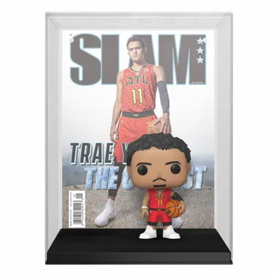 Produktbild von NBA Cover POP! Basketball Vinyl Figur Trae Young (SLAM Magazin) 9 cm
