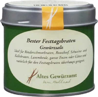 Produktbild von Altes Gewürzamt - Bester Festtagsbraten - Gewürzsalz 90g