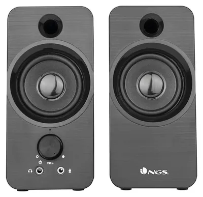 Obrázok produktu pre Reproduktory pre počítač, 12 W, s USB portom, čierne