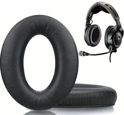 Obrázek produktu pro TRADEBIT 2x náhradní náušníky pro sluchátka BOSE Aviation A20 Aviation A10 Aviation X černá