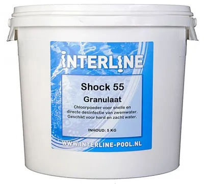 Obrázok produktu pre Interline Shock 55 Chloorgranulaat 5 kg