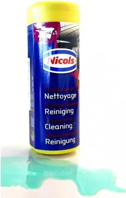 Produktbild von Nicols Autoleder Reinigungstuch - Glanzwunder Nicht-Perforiert in Röhre - 54 x 44 cm