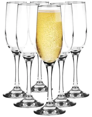 Sektgläser Set 6er-Pack 200 ml Champagnerkelche transparent