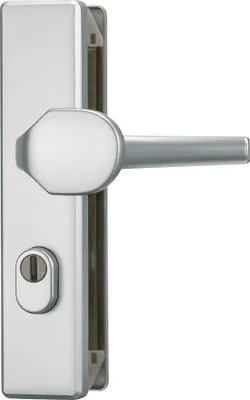Produktbild von ABUS Tür-Schutzbeschlag KLZS714 F1, mit Zylinderschutz eckig, aluminium, 20354