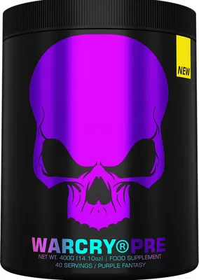 Produktbild von Genius Nutrition WARCRY Pre (400g) Purple Fantasy - Pre-Workout - Pre-Workout Booster