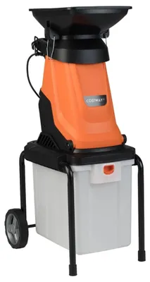 Immagine prodotto di Biotrituratore elettrico da giardino, 3000 W, contenitore di raccolta da 50 litri