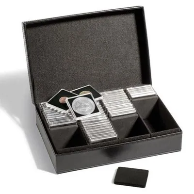 Produktbild von Münzkassette PRESIDIO QUADRUM 100 für QUADRUM-Münzkapseln und Münzrähmchen (50 x 50 mm)