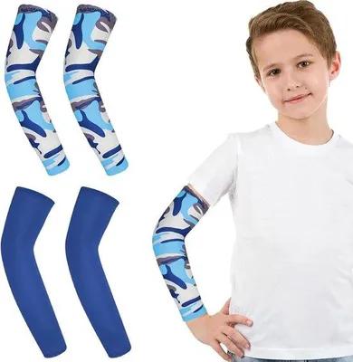 Immagine prodotto di Set di cappellini da sole per bambini | Protezione UV | Per pallavolo, pallacanestro, jogging e ciclismo | Confezione da 2