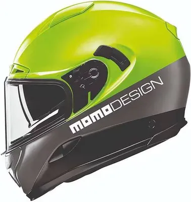 Obrázok produktu pre Motocyklové nohavice MOMO HORNET (MONO Yellow Fluo / Silver / Black / White) M