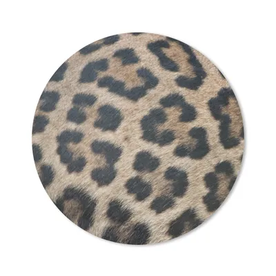 Produktbild von MuchoWow® Mauspad Mousepad Leopardenmuster 20x20 cm - Mousepads - Maus Mat - Pad - Mausunterlage - Schreibtischmatte