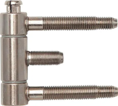 Produktbild von SFS Stahlzargenband (Türband) 3-teilig, Einbohrband 18x61mm Stahl vernickelt