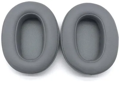 Immagine prodotto di Cuscinetti auricolari economici per cuffie, grigi, confezione da 2