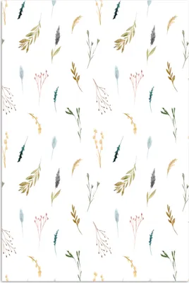 Produktbild von MuchoWow® Poster Blumen - Pastell - Collage 120x180 cm - Kunstposter