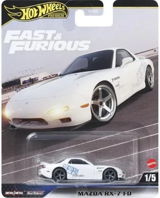 Obrázek produktu pro Hot Wheels Fast & Furious Premium kovový model auta, měřítko 1:64, vícebarevný