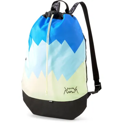 Produktbild von Puma Basketball Gym Sack 1 Liter Turnbeutel 078625 Bluemazing