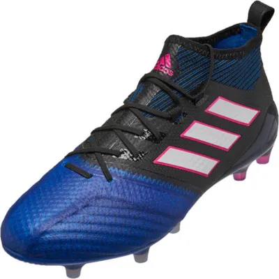 Zdjęcie produktu dla Adidas ACE 17.1 Primeknit, Piłka nożna, Męski, Czarny, Niebieski, Biały, Dorosły, Monochromatyczny, 46.7 (46 2/3)