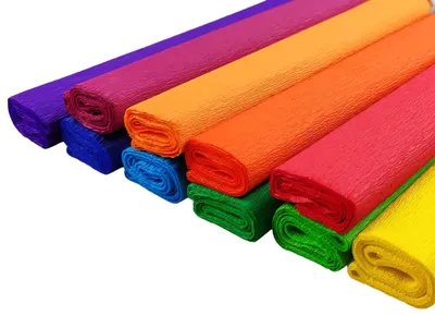 Obrázek produktu pro Netuno, 10 rolí barevného krepového papíru, sortiment, rozměry 200 x 50 cm, vhodné pro tvoření – syté barvy