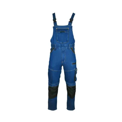 Produktbild von Arbeitskleidung Art.Mas JEANS Latzhose Arbeitshose Bundhose Blau Gr. M