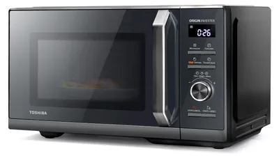 Productafbeelding van TOSHIBA MW3-AG25PFI magnetron met grillfunctie en 25 liter combifunctie, in de kleur grijs