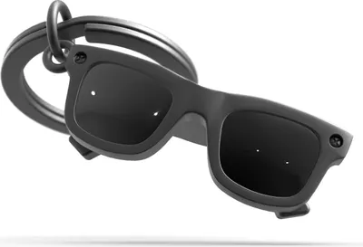 Produktbild von Metalmorphose Sleutelhanger - Sonnenbrille Schwarz