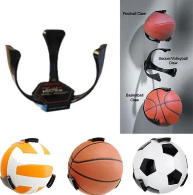 Produktbild von Topchances Ballhalter Ball Wandhalterung Sportball Halter Display Wandmontage für Fußball Fußball Basketball Volleyball, Sport Geschenk zu Weihnachten