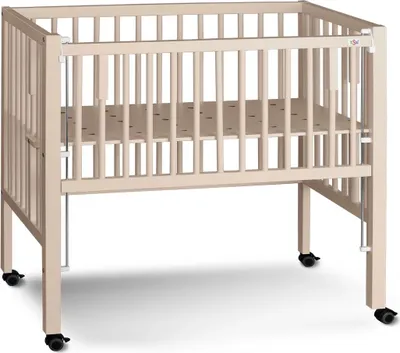 Produktbild von Tissi Beistellbett Maxi Boxspring / Anstellbett, Tissi:Seidenbeige
