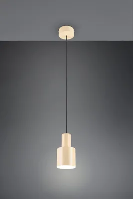 Immagine prodotto di Lampada a sospensione Trio AGUDO, color beige, dimensioni 12x12x150 cm