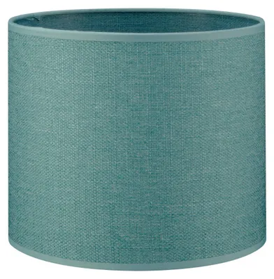 Produktbild von Home Sweet Home Lampenschirm Canvas türkis - B:20xT:20xH:17cm