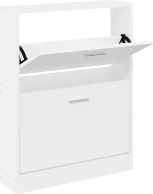 Immagine prodotto di vidaXL Scarpiera bianca 59x17x81 cm Materiale a base di legno
