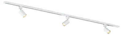 Immagine prodotto di Binario faretti GU10 - Monofase - 200 cm - 3 faretti - Bianco - Dimmerabile