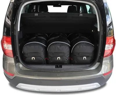Image de Skoda Yeti 2009-2017 Pack De Sacs 3 Par
