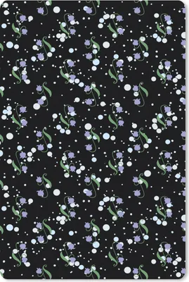 Produktbild von MuchoWow® Mauspad Mousepad Blumen - Muster - Pastell 40x60 cm - Mousepads - Maus Mat - Pad - Mausunterlage - Schreibtisch Accesoire