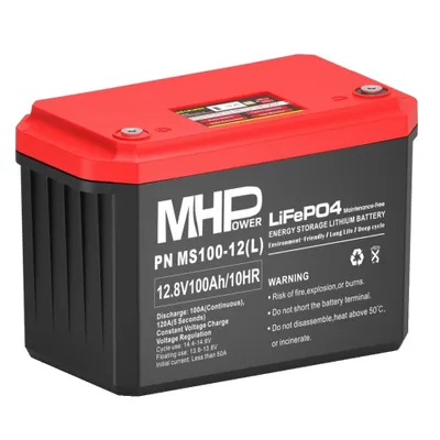 Obrázok produktu pre MHPower MS100-12(L) Lítium batéria LiFePO4 12V/10