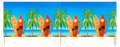 Produktbild von Ladeheid Strand Windschutz Sichtschutz LAEX001 (Surfbretter, 4 m)
