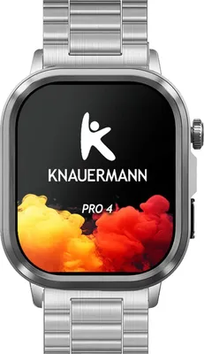PRO 4: Elegante Smartwatch in Schwarz 2026