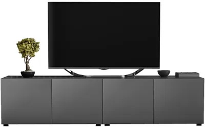 Zdjęcie produktu dla Szafka rtv pod telewizor 200 200cm szary mat nowoczesna