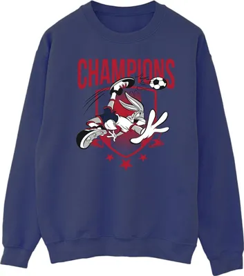 Produktbild von Looney Tunes - "Champions" Sweatshirt für Herren BI49133 (4XL) (Marineblau)