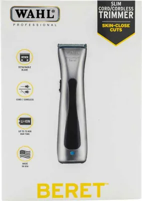 Produktbild von Wahl 08841-66 Trimmer ProLithium Beret Haarschneidemaschine, silver/black