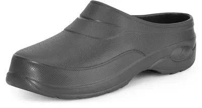Produktbild von Ladeheid Damen und Herren leichte Eva Clogs Gartenclogs Gartenschuhe KL037(Grau, 41)