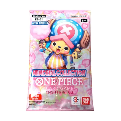 Produktbild von One Piece Card Game - Memorial Collection Extra Booster EB01 - EN