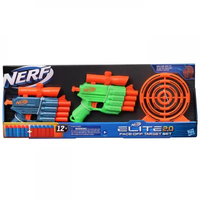 Immagine prodotto di Nerf Blaster Nerf Set Elite 2.0 Face Off Target Set