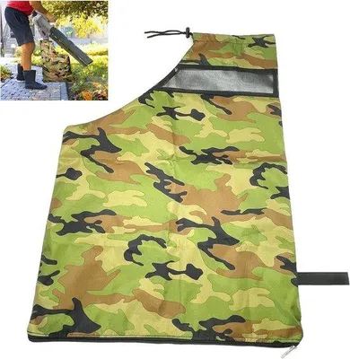 Produktbild von Bladblazer-opvangzak met vacuümfunctie für effektive Blattreinigung in der Garten.