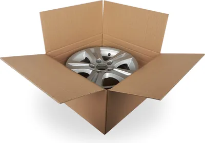 Produktbild von 4 x Felgenkartons Reifenkartons Autofelgenkarton 19 Zoll 19" 53 x 53 x 31 cm