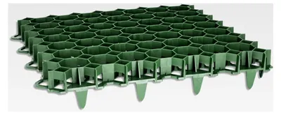 Produktbild von Rasengitter aus Kunststoff grün 50 x 50 x 4 cm
