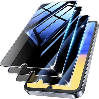 Productafbeelding van Beschermfolie voor Samsung Galaxy A15 4G/5G, 2 stuks, gehard glas, anti-inkijk, krasbestendig, zonder luchtbellen