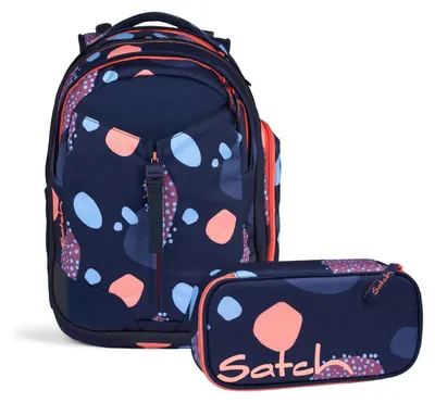 Produktbild von Satch Schulrucksack-Set MATCH Coral Reef 2-teilig, inkl. Mäppchen